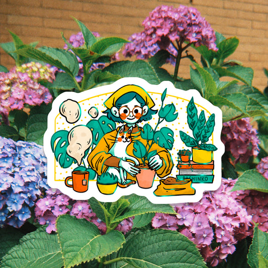 Plantas · Sticker