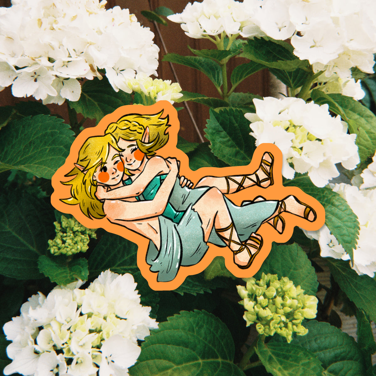 Zelda & Link · Sticker
